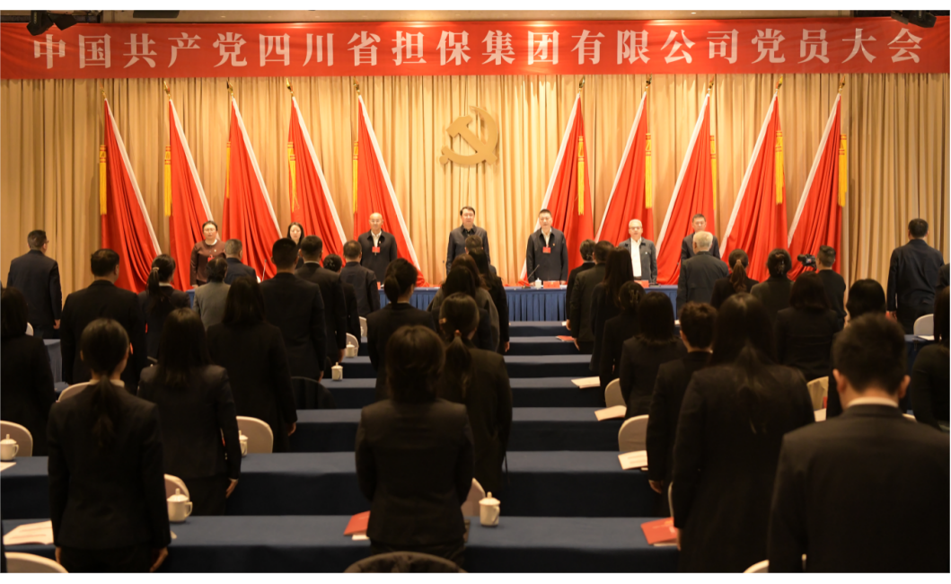 凝心聚力开新篇 扬帆启航新征程　　　　　　　　　　　　　　　　　　　　　　　　　　　　　　　　　　　　　　中国共产党四川省担保集团有限公司党员大会胜利召开
